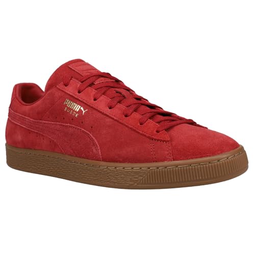 PUMA Mens Suede Gum Lace Up Sneakers Shoes Casual - Red - Size 11.5 M2