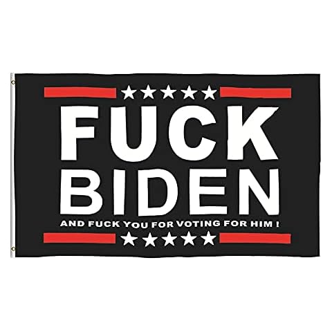 Ezzfairy Biden FlagFade Resistant 3x5 ft Indoor/Outdoor Flag with Grommets for Wall Banners Home House Garden Porch Sign Yard Lawn Decorative Sign Cover