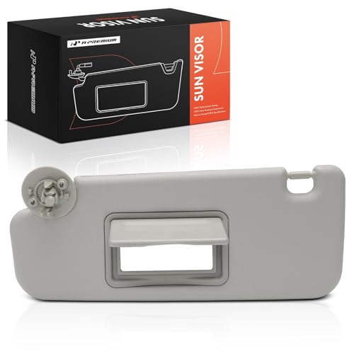 A-Premium Left Driver Side Sun Visor Compatible with Chevy Sonic 2012&ndash;2020