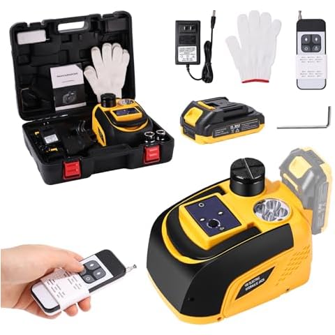 TYAYT Electric Car Jack 18V 5 Ton Cordless Electric Car Hydraulic Jack Battery Powered Portable Tire Change Kit with Cordless Remote Control for SUV Sedans Cover