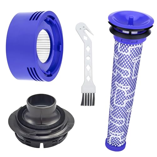 4 Piezas Aspiradoras Accesorios Kit, Con Cubierta Trasera Del Motor, Filtro Trasero Hepa, Prefiltro Y Cepillo, Repuesto Filtro, Para Limpieza E Higiene, Para Dyson V7 V8 4 Piezas Aspiradoras Accesorios Kit, Con Cubierta Trasera Del Motor, Filtro Trasero Hepa, Prefiltro Y Cepillo, Repuesto Filtro, Para Limpieza E Higiene, Para Dyson V7 V8