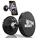 Magnetic Phone Mount - Mobile Gym - A Phone Holder for Videos - Double Sided Magnet â€“ Extra STONG-Fits Any Phone GYM BUDDY (Black)