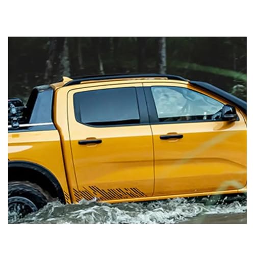 Barres de toit alu Ranger T9 pour fixer coffre et matériel 2pc