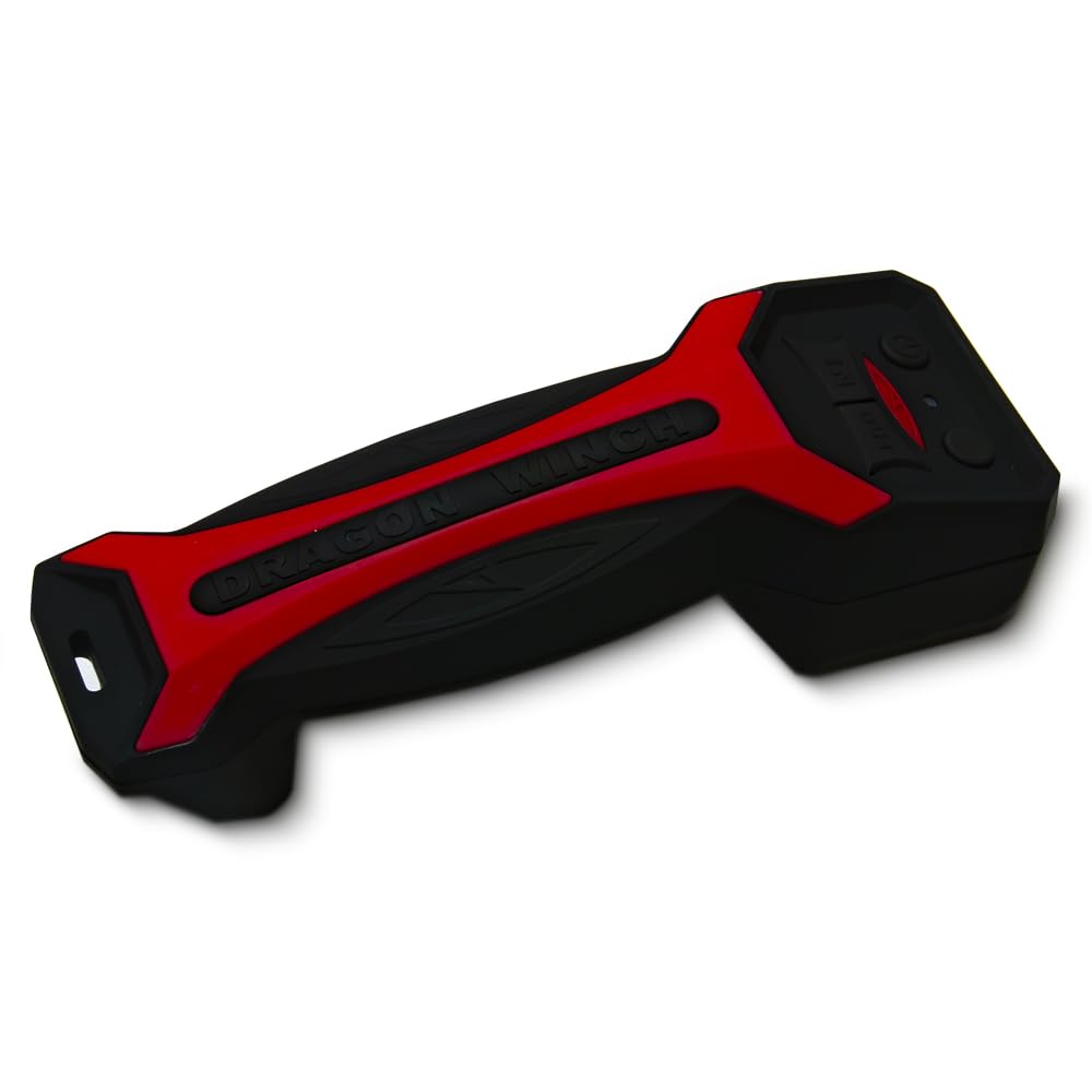 Dragon Winch Télécommande sans fil pour treuil électrique 12V/24V | Commande 2-en-1 filaire et sans fil | avec LED et aimants | compatible avec treuils séries Maverick Truck Highlander | Storm Dual
