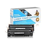 SuppliesOutlet Compatible Toner Cartridge Replacement for Canon 137 / 9435B001 (Black,2 Pack)