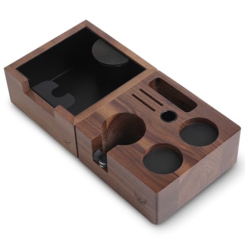 KNODOS 58mm Espresso Tamping Kit with Knock Box