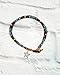 Beaded Leather Wrap Anklet Women Handmade Leather Ankle Cuff Bracelet 10 Inches