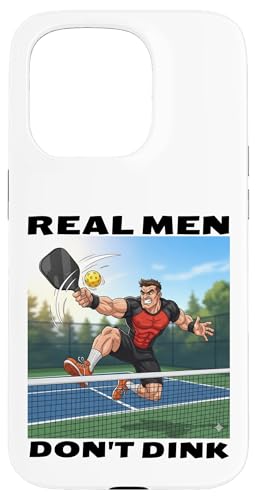 �s�b�N���{�[��:Real Men Don't Dink �X�}�z�P�[�X iPhone 15 Pro �p