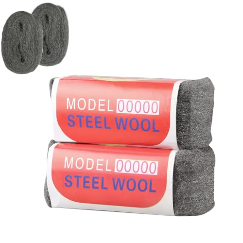 Arcpnrt Stahlwolle 00000 Polierset 2 Stück