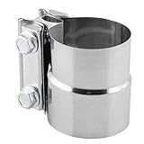 Einfach zu bedienen: einfach und weniger zeitaufwendig einer installieren oder zu entfernen. Auspuffschelle einstellbar , hat auf Festigkeit getestet worden und wiederverwendbar, ohne die Leitungen zu beschädigen.