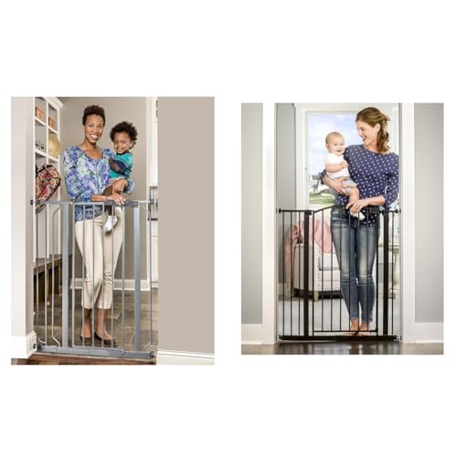 Regalo Easy Step Extra Tall Walk Thru Baby Gate, Bonus Kit, Inclu...