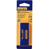 IRWIN Tools Blue Blade Bi-Metal Utility Blade, 20-Pack (2084200)