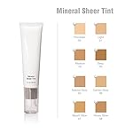 Mineral Sheer Tint Foundation Spf 20, New Makeup Tinted Moisturizer (Natural Glow) - 1 fl oz - Image 2