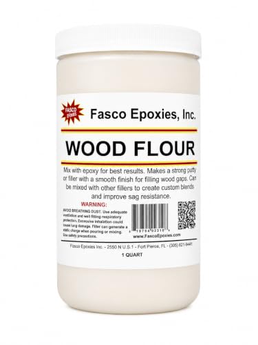 Fasco Epoxies Wood Flour Filler Quart