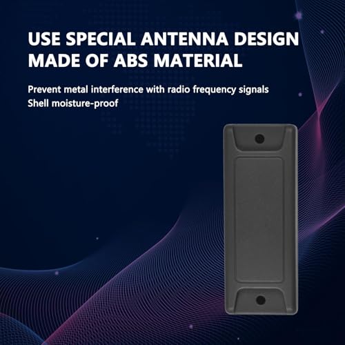 Yanzeo 10 x UHF-RFID-Anti-Metall-Tag-Streifen, lange Lesereichweite, wasserdicht, für den Außenbereich, für industrielle Vermögen