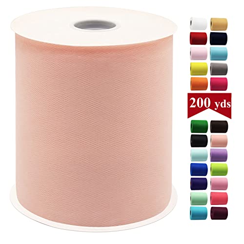 Rouleaux de tissu en tulle blush 15cm bobine tulle bricolage mariage tutu