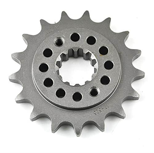 Qxryzp Piñón delantero de motocicleta 525 cadena 17T VLX750 Shadow RC44 VT750 Spirit 1998-2013 for VT750S 2011-2013 Piñón delantero de motocicleta