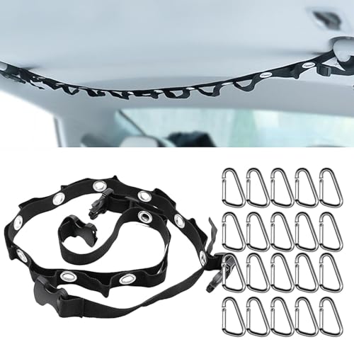 Travel Clothesline, Portable Washing , Travel Clothesline Cord, Practical Clothesline Rope, Reusable Travel Clotheslines, Clothes Drying Rope for Clothes, Hats, Backpacks - Image 3