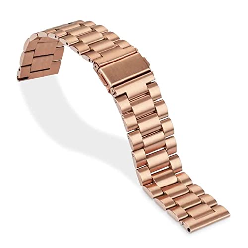 Bracelet montre acier inoxydable de 18 à 24mm idéal pour le bureau et le quotidien