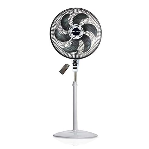 Ventilador de Coluna, Air Timer Style TS+, Preto/Branco, 110v, Mallory
