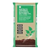 PLANETA HUERTO | Sustrato Universal Sin Turba ECO 50 L, Tierra Ecológica para Plantas de Interior y Exterior, con Humus de Lombriz - Sustrato Universal Ideal para Huerto Urbano y Jardinería Sostenible