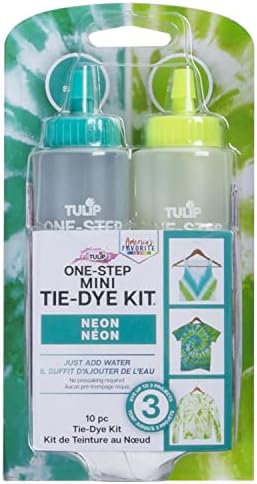 Tulip One-Step Tie Dye Kit, Mini, Neon, 2-Pack