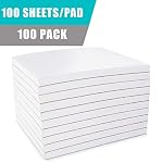 [100 Pack] 100 Sheets Paper Notepads - 4 x 6” Memo Scratch Pad Server Waitress Waiter Book To Do Grocery List Small… - Image 2