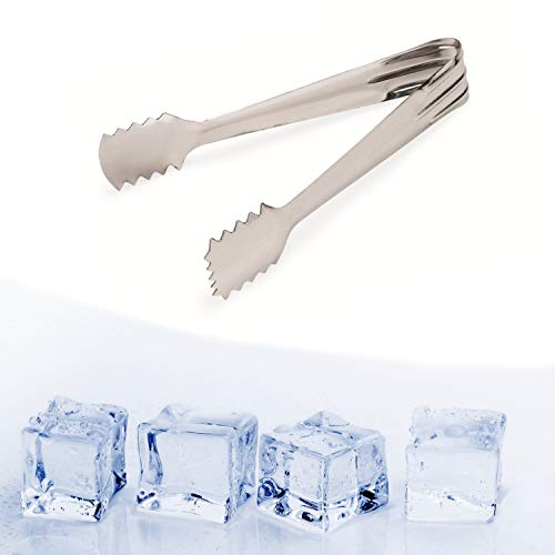 Kerafactum Serveertang, ijsblokjestang van roestvrij staal met grote punten, suikertang, ijstang voor bonbons en… - Image 5