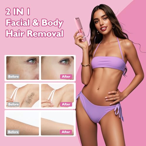 Recortadora de bikini para mujer Silk Glide Pro recargable e impermeable para vello púbico 6