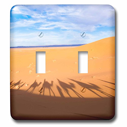 Interrupteur à bascule double 3dRose Lsp_225000_2 pour boîtier mural standard - 2
