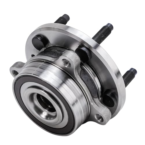 Image of Detroit Axle - Front 2pc Wheel Bearing Hubs for Ford 2013-2019 Taurus SHO