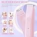Imagen de Afeitadora Eléctrica Mujer 2 en 1 Rasuradora Mujer Maquina Depilar Mujer Rasuradora Mujer Zona Intima Type-C Recargable Eléctrico Depiladora Impermeable para Cara Nariz Axilas Piernas Bikini