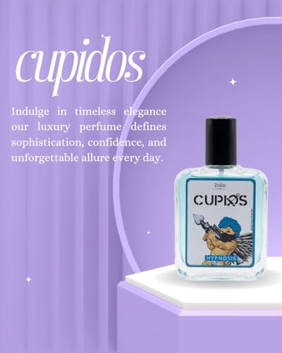 Image of ZOLIN Luxury Perfume Combo Pack of 2 for Men & Women, 50ml x 2 | Premium Cupid Hypnosis & Gardenia Blossom Eau De Parfum Gift Set | Long Lasting Fresh Aquatic & Sweet Floral Scent Body Spray Set