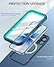 Lanhiem Magnetic for iPhone 17 Case, IP68 Waterproof, Dustproof, Compatible with Magsafe, Built-in Screen Protector, Full Body, Heavy Duty, Rugged Phone Cover, 6.3 inch, Blue