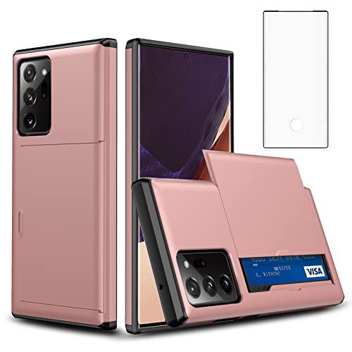 Protection Samsung Galaxy Note 20 Ultra 5G antichoc avec vitre et range carte