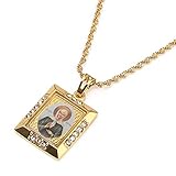 moskauer zeit 【Perfektes Geschenk】: Unsere Halskette macht sie zu einer idealen Geschenkidee für Geburtstage, Jahrestage, Muttertag oder Weihnachten. Lassen Sie es Ihr Liebesgeständnis sein!