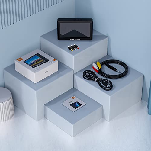 Ezcap Video To Digital Converter, Cvbs Video Recorder With 4.3 Inch Lcd Screen, Portable Composite Cvbs Av Video Recorder Analog To Digital Converter, Record Analog Video To Digital, No Pc Required #TOP7