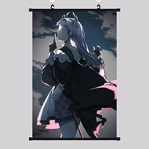 DMCMX Pintura de pergamino de Arknights, Irene, Misterio, Pintura Decorativa de Personajes, Lienzo Impermeable, Cuadros Colgantes murales, decoración del hogar Cover