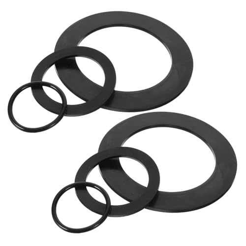 GETAJGHSD 6pièces Kit De Rondelles Caoutchouc Remplaçables Pour Appareils Compatible Avec Assortiment De Joint Torique Pour Système De Plomberie Et Filtres