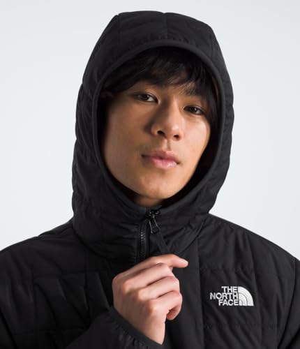 Image of THE NORTH FACE Men's Junction Insulated Hoodie | Water Resistant With Heatseeker Insulation, 3-piece Hood & Zip Pockets