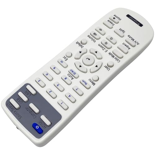 Leankle Fernbedienung 222150800 für Epson Beamer EB-760W, EB-760Wi, EB-770F, EB-770Fi, EB-775F, EB-810E, EB-815E, EB-L210SF, EB-L210SW, EB-L210W, EB-L260F, EB-L265F