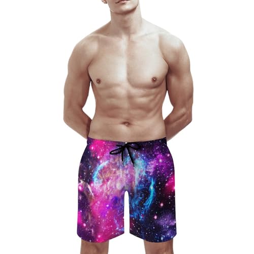 Shorts de bain homme nébuleuse à séchage rapide et poches intégrées - 3