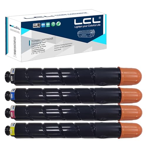 Cartouche de toner C-EXV29 compatible Canon IR-C5030 en pack de 4 couleurs