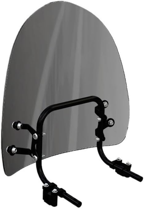 バイクのフロントガラスアクセサリー シム 三陽 4MICA フロントガラスオートバイユニバーサル修正された透明 ウィンドシュ オート