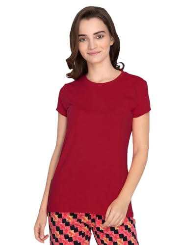 Image of Lyra Women's Cotton Regular Fit T-Shirt