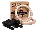 ZUVERLÄSSIGE BEFESTIGUNGEN: Die Gurtbefestigungen der Turnringe aus Holz für Kinder sind aus stark gehärtetem Metall gefertigt (Die Gurtschnallen bestehen aus gehärtetem Stahl). Die Befestigungselemente der Schnalle sind so angeordnet, dass sie den Riemen umso fester spannen, je größer die Belastung ist. Der Gurt ist zackenmäßig. Die Zacken sind in mehreren Reihen angeordnet (die meisten Analog-Produkte haben einen veralteten einreihigen Verschluss, der den Gurt schnell verdirbt).