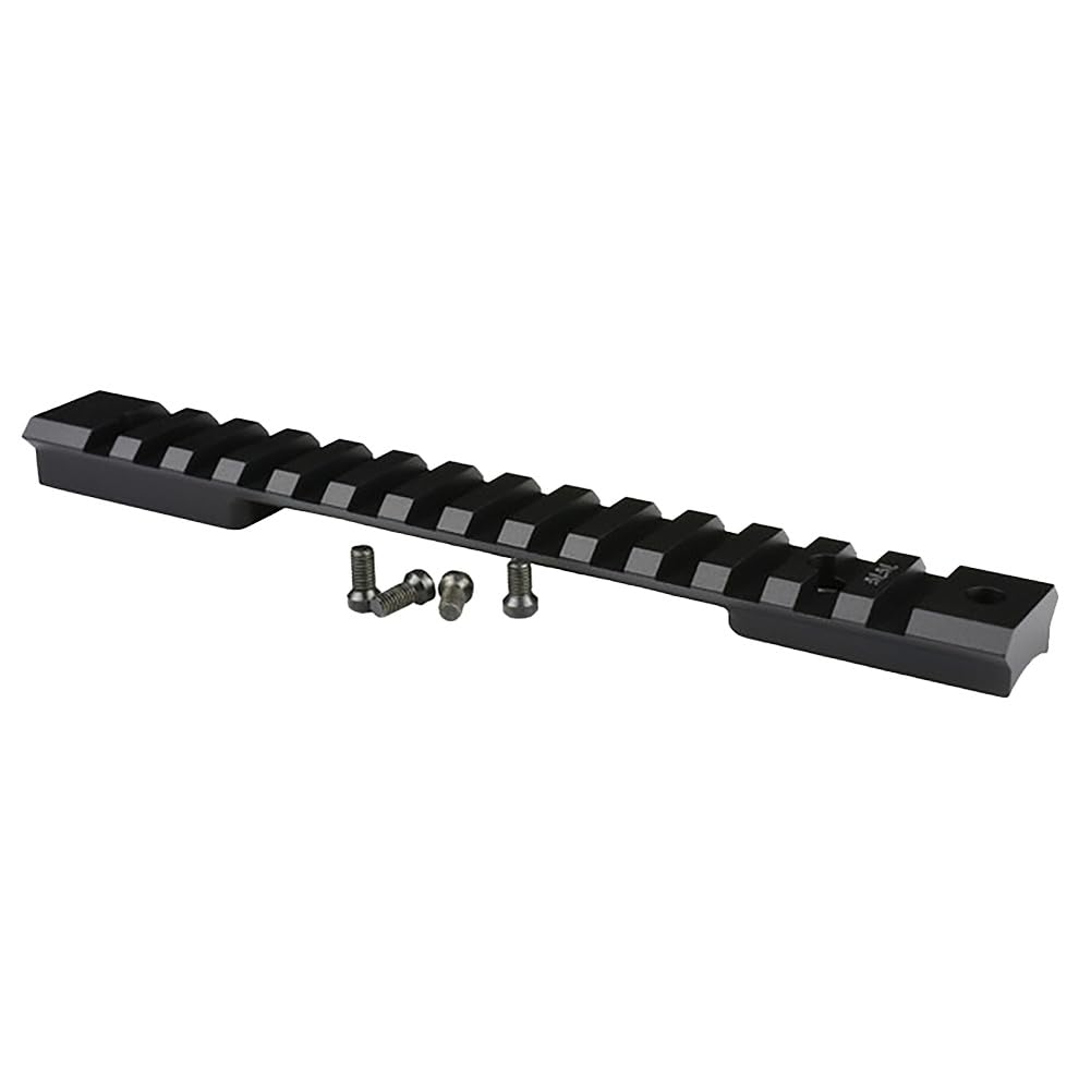 WARNE 7677M Winchester 70 WSM Mountain Tech Tactical Rail, Tapered 6-48 Screws, 7075/T6 Aluminum, Fits Picatinny and Weaver Style Mounts
