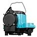 Little Giant 6-CIA-RS 115 Volt, 1/3 HP, 2760 GPH Cast Iron Sump Pump with Piggyback Diaphragm Switch and 10-Ft. Cord, Blue, 506267