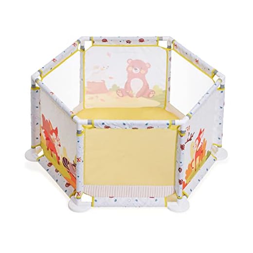 Cercadinho Infantil Chiqueiro Portátil Playpen MaxiBaby (Bege)
