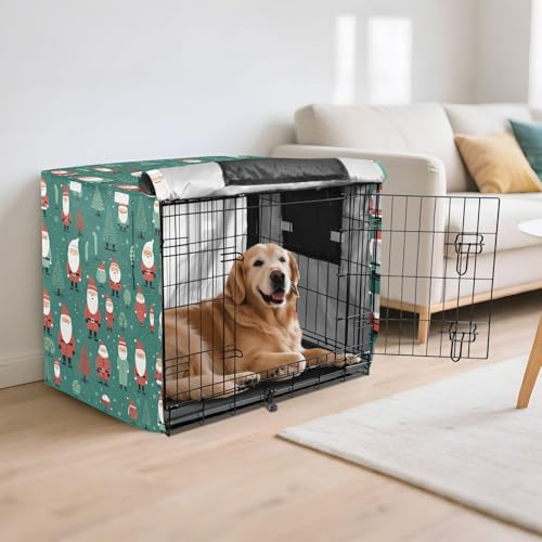 Cage chien housse imperméable chat extérieure intérieure bâche protection verte - 7